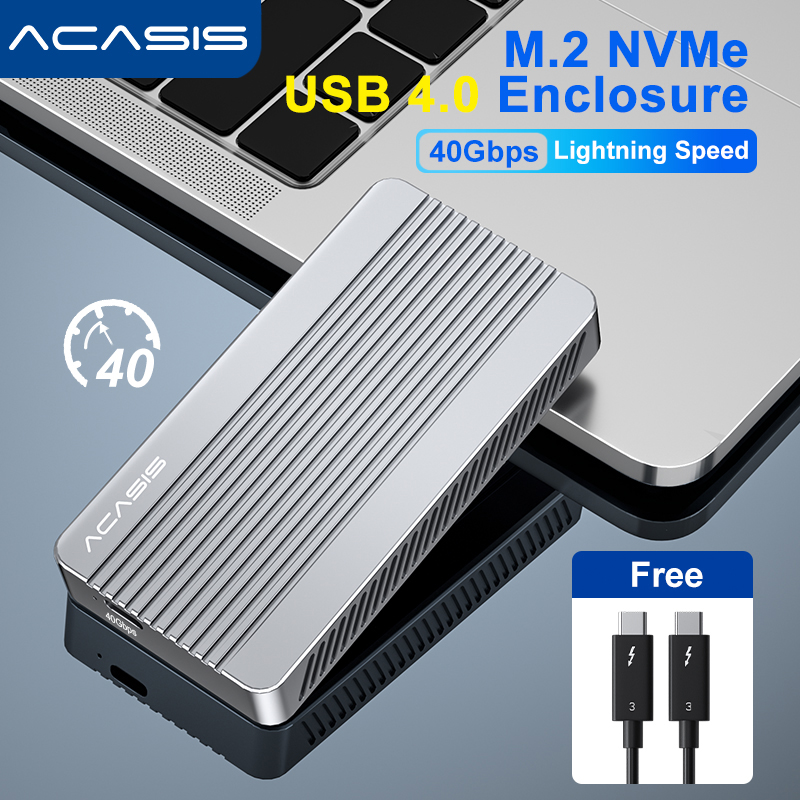 Usb4 40Gbps External Ssd 8Tb - ACASIS sarung Hard Driver eksternal 40Gbps
