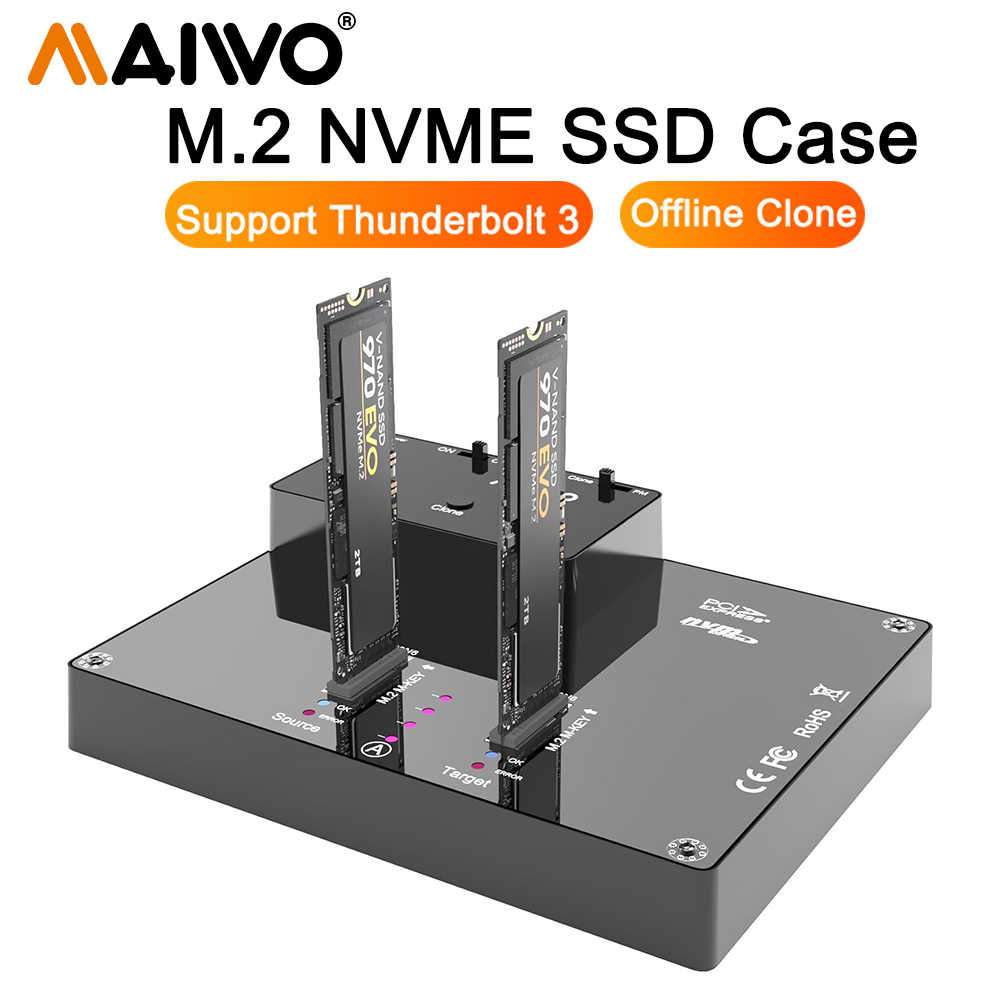MAIWO 2 Bay M2 NVMe Docking St - 8Tb M2 Nvme Ssd ulasan dan harga