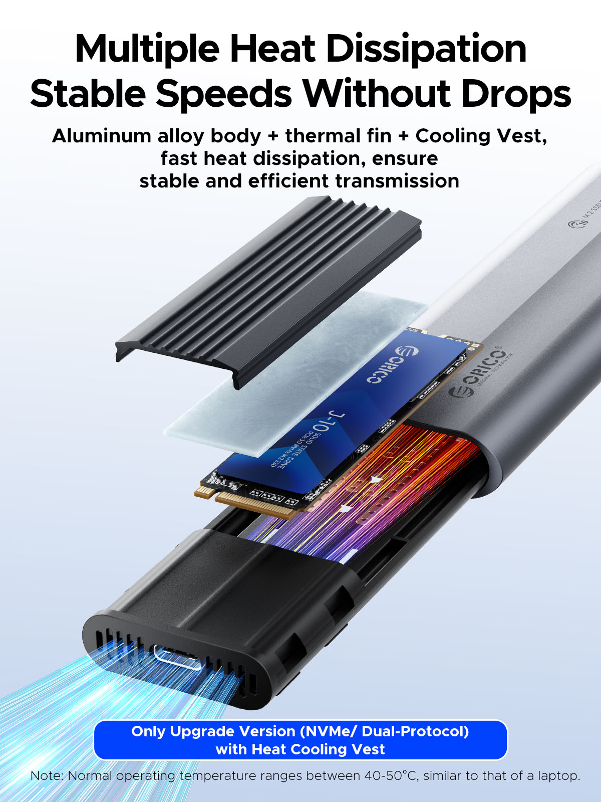ORICO M2 SSD Case M.2 NVMe SSD - 8Tb M2 Nvme Ssd ulasan dan harga